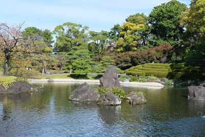 四季折々の表情を味わえる紅葉山庭園