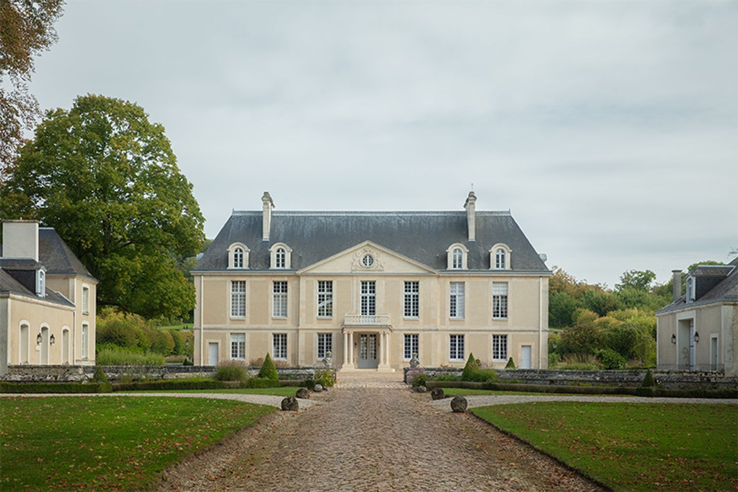 「ローラン・ペリエ グラン シエクル」の世界観を表現する場となっている、シャトー・ド・ルヴォワ。