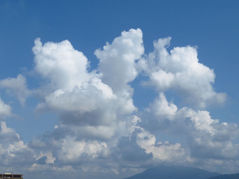 積乱雲。写真／荒木健太郎