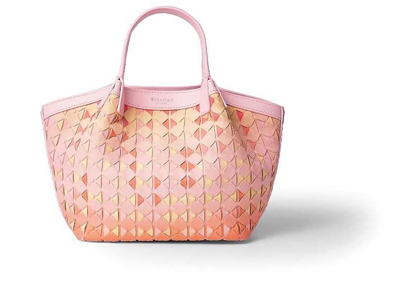 Serapian　木版画から着想を得たバッグ