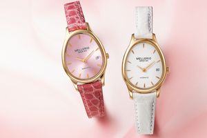 女性らしさが際立つ「メレリオ」のタイムピースで上品な手元を演出