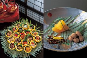 菊乃井4代目・村田知晴さんのおせちレシピ。祝い肴は香りで楽しむ新味を盛り込んで