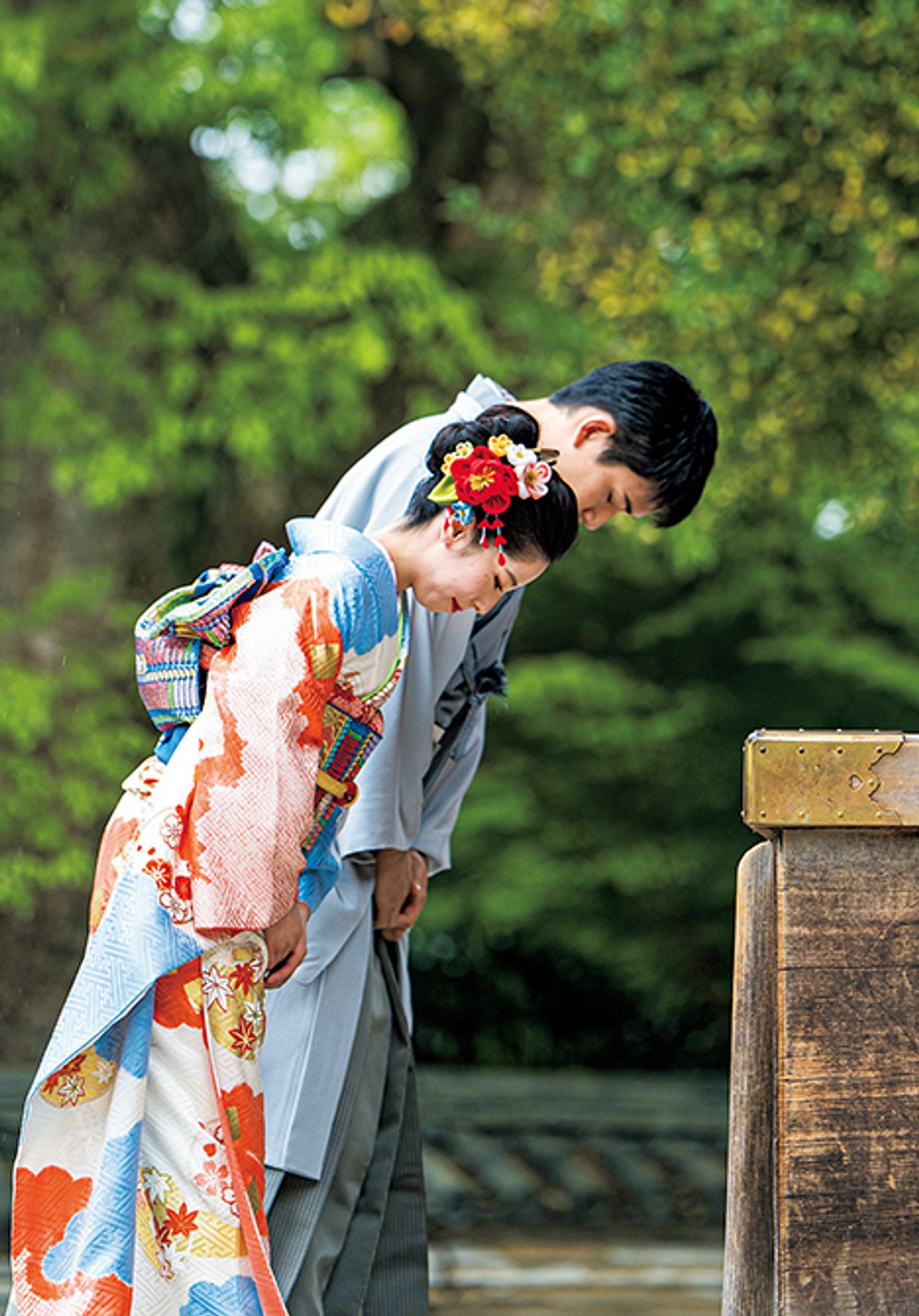 【9】御本殿前でご挨拶