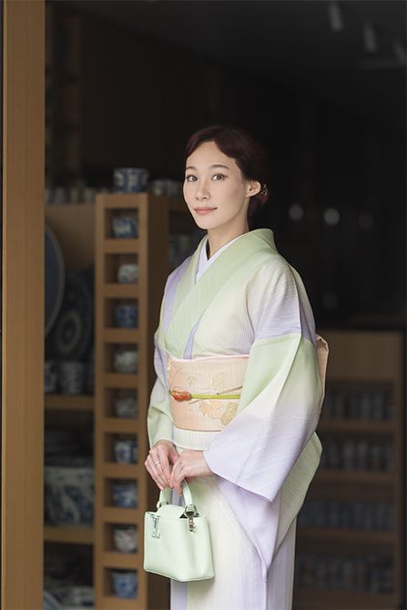 「きものは、私にとって終わることのない静かな冒険」とユリアさん。美しく、奥深いきものの世界の学びはこれからも続いていきます。