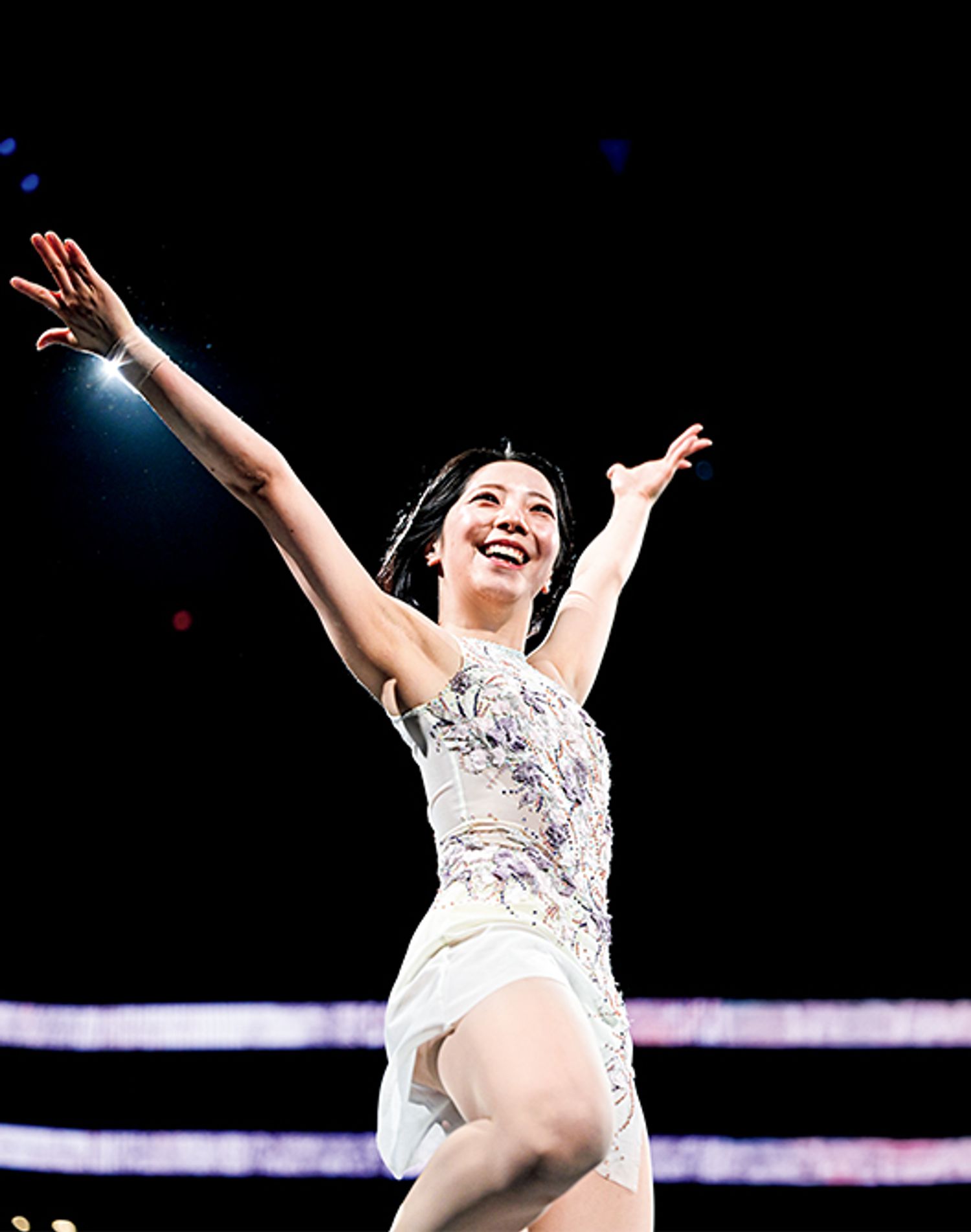 エキシビションはジャスティン・ティンバーレイクさんの「CAN’TSTOP THE FEELING!」。