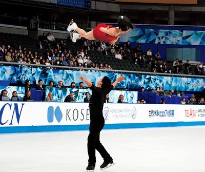 国別対抗戦では貫禄の演技で圧倒。