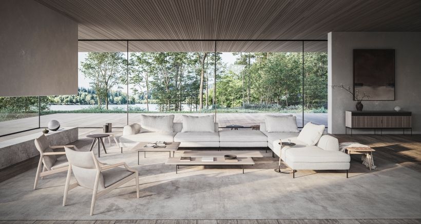 Ritzwellのソファ「VELAR」。