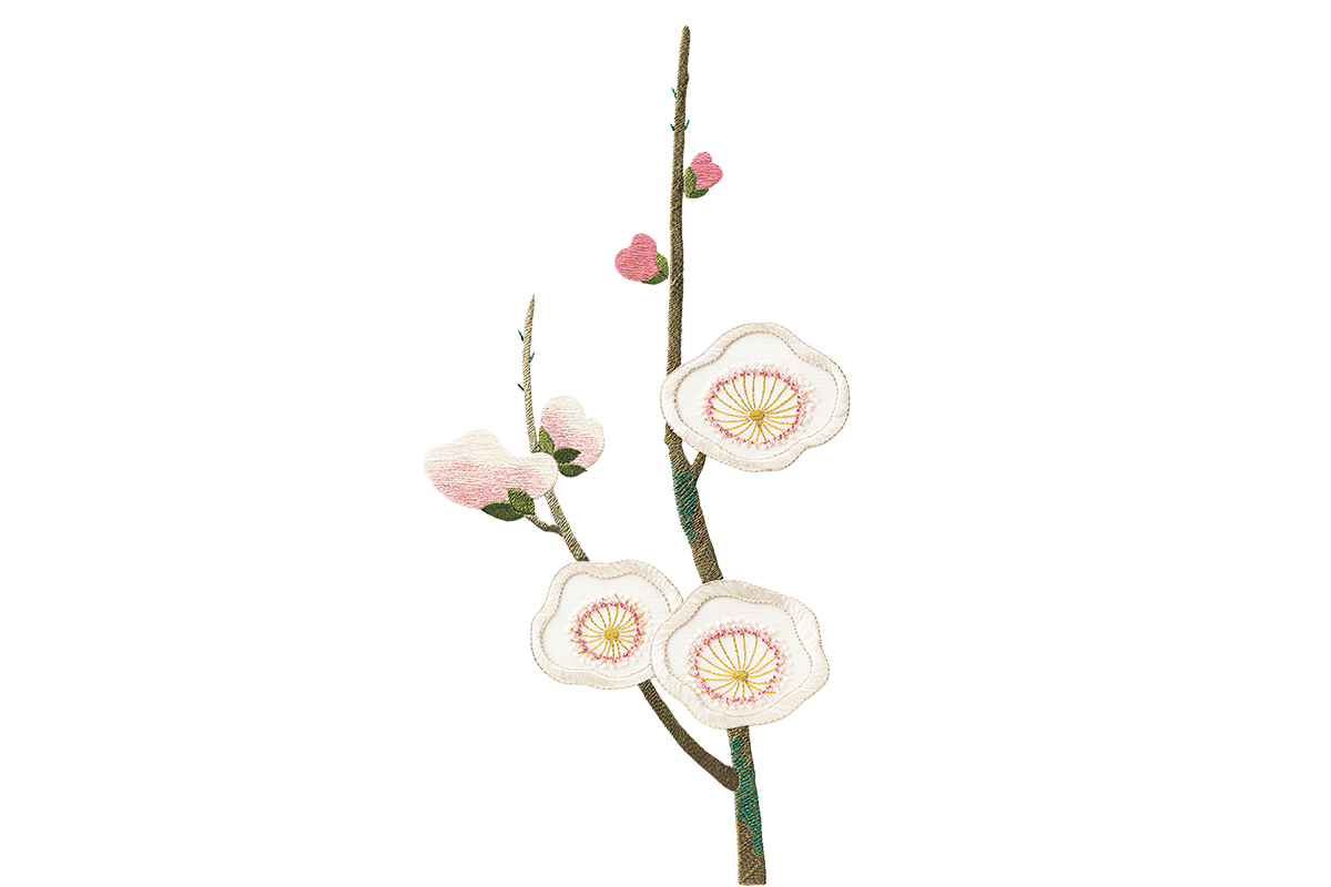 連載「絹糸に託すいのちの輝き」2月 日本刺繍作家・草乃しずかさんの