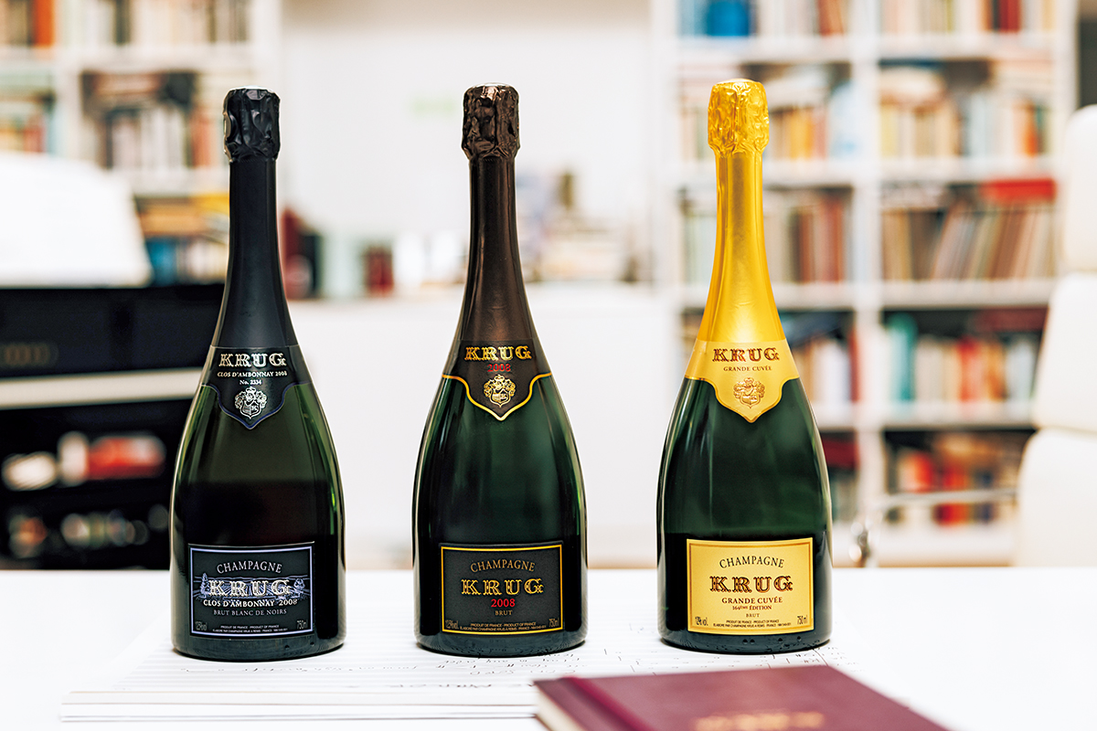 クリュッグ〕味覚と音楽が響き合うとき 2008年のシャンパーニュに音楽