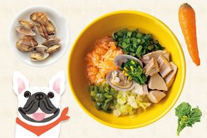 気の流れをよくして体の中をデトックス。旬の食材で作る春の「わんこ薬膳」レシピ