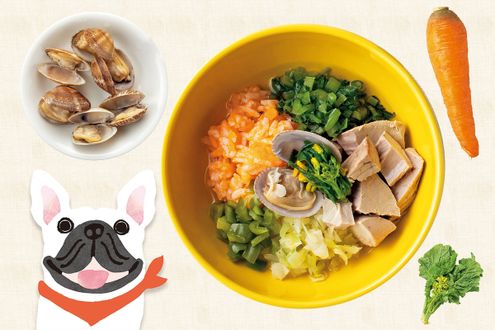 気の流れをよくして体の中をデトックス。旬の食材で作る春の「わんこ薬膳」レシピ