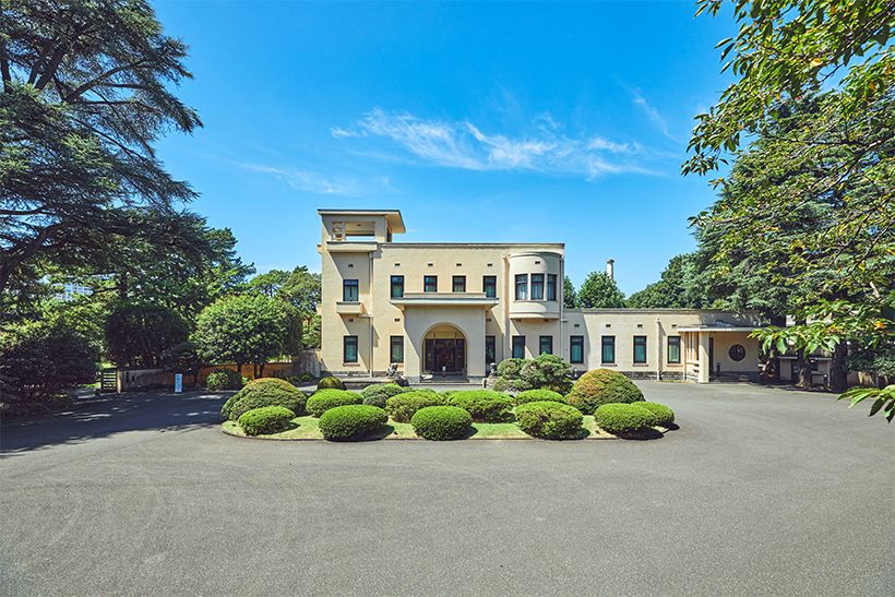 1933年に東京・白金台に朝香宮邸として建設された東京都庭園美術館。 画像提供／東京都庭園美術館