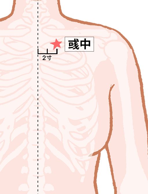 彧中（いくちゅう）：腎経のツボ