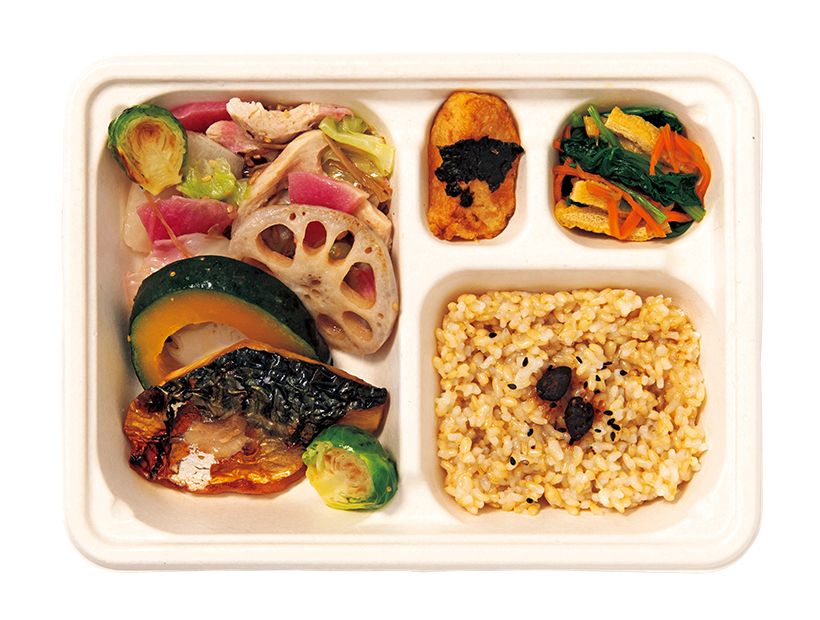 生姜たっぷり鯖の醬油麴漬け焼き弁当