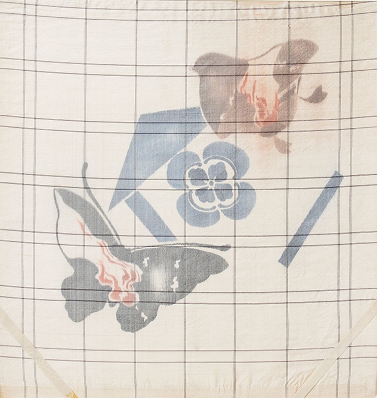 この図柄にある燃える千鳥と蝶は十郎と五郎が仇討の際に身につけていた直垂の柄を表しています。