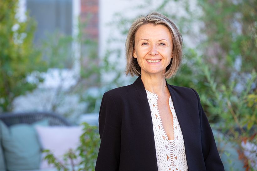 2020年、メゾン初の女性最高醸造責任者になったセヴリーヌ・フレルソンさん。