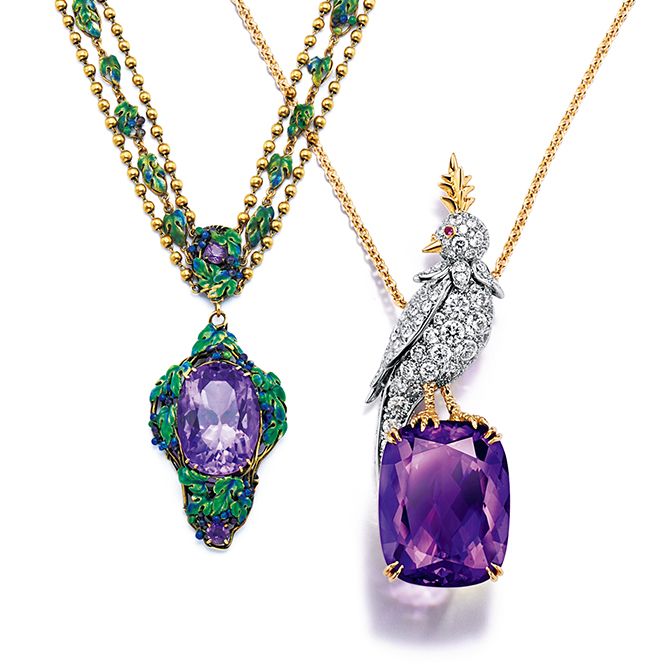 写真左／ The Tiffany Archicves