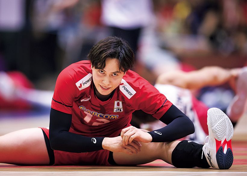 写真はアメリカ戦のもの。