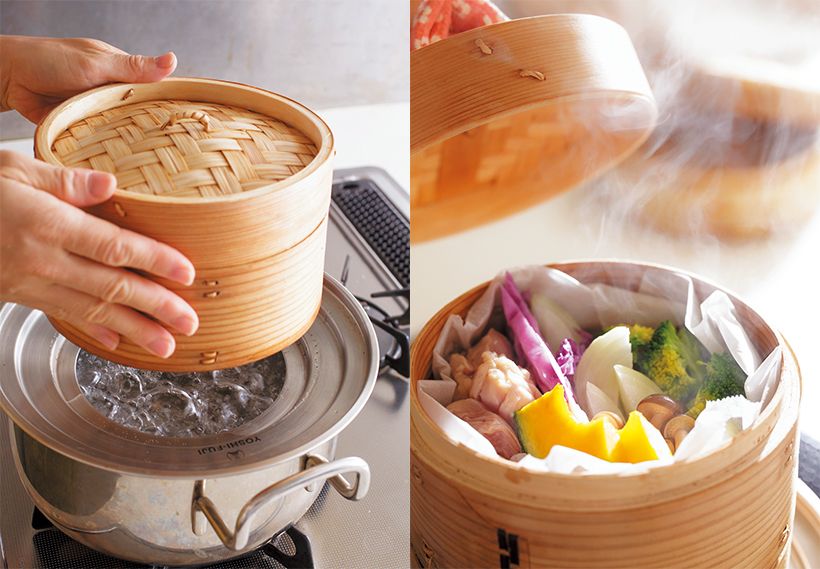 憧れのせいろ蒸しにチャレンジするなら、まずは18cmのせいろを。