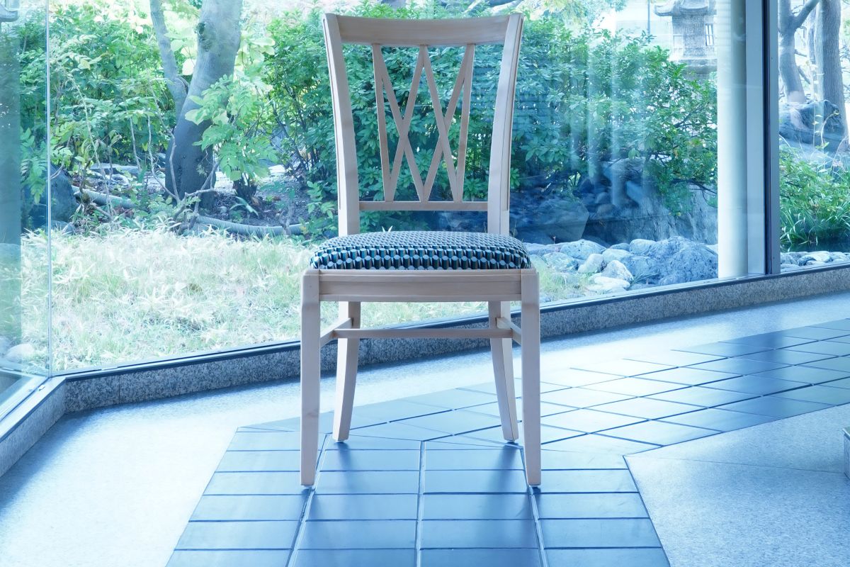 美品□神戸元町洋風家具□永田良介商店□オーク材□ダイニングチェア