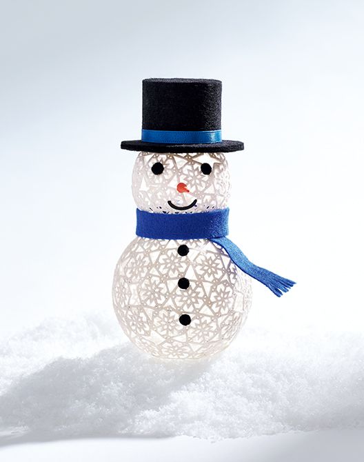 季節を切り抜く「二月」雪ダルマ