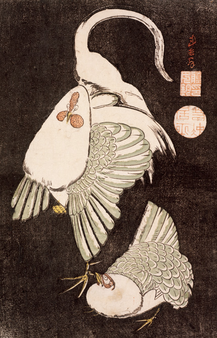 初来日の伊藤若冲作品に刮目！ ロックフェラー・コレクション「雌雄鶏