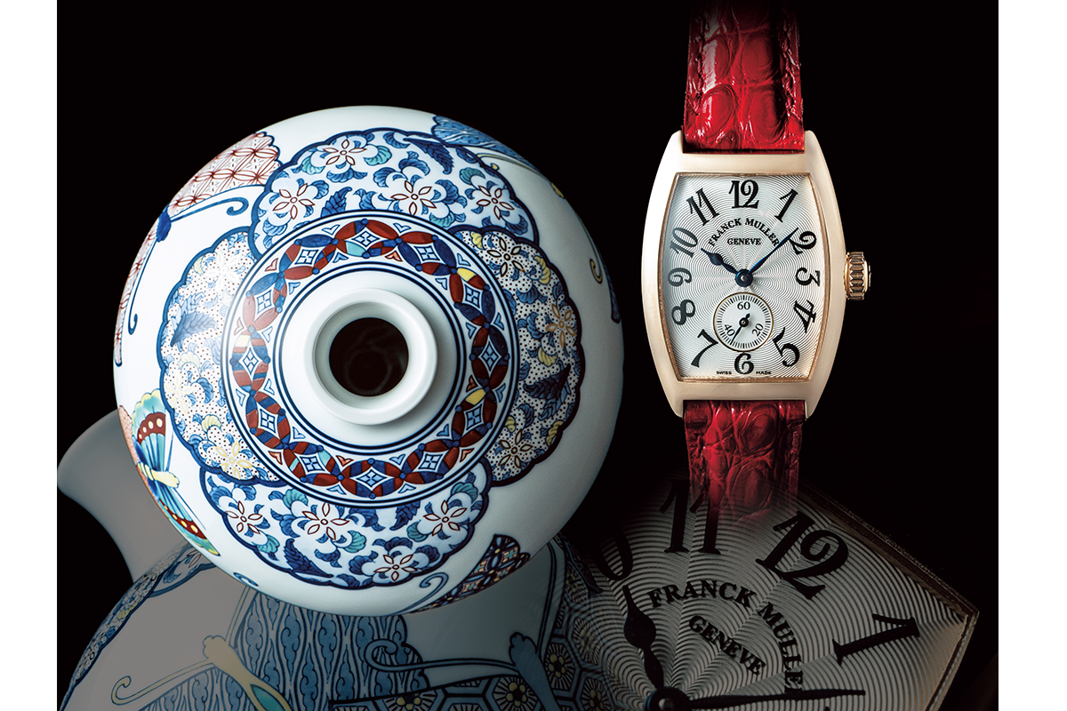 鍋島焼］×［フランク ミュラー］「時」をめぐる新たな挑戦の物語