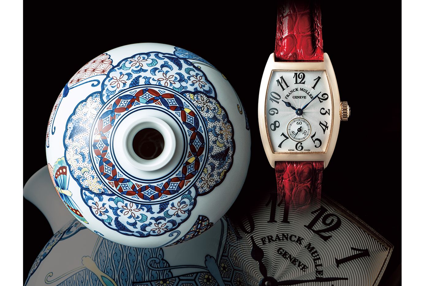 ［鍋島焼］×［フランク ミュラー］「時」をめぐる新たな挑戦の物語