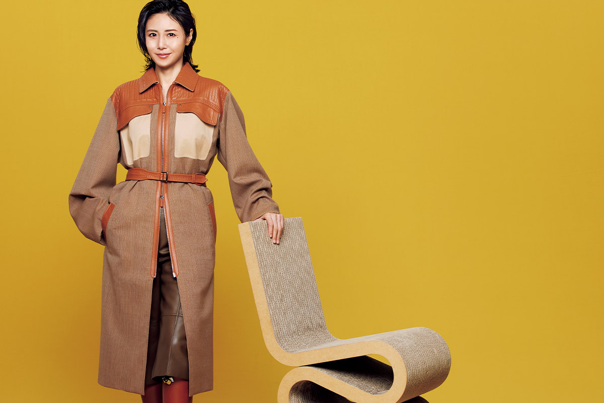 松嶋菜々子さんが着る、「エルメス」2026年春夏新作コレクション