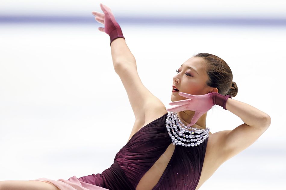 みんな大好き、坂本花織選手。 銀メダルに輝いた最後の五輪