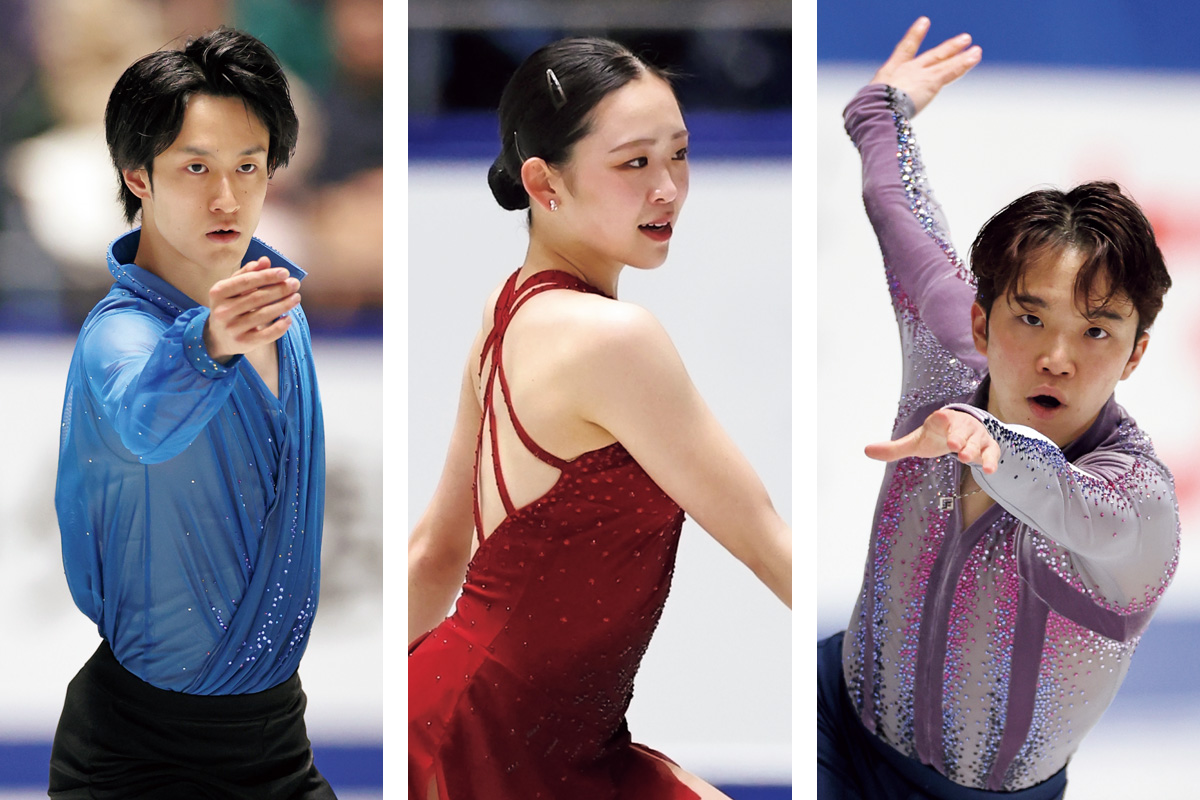 四大陸選手権で輝いたスケーターたち。友野一希選手、山本草太選手