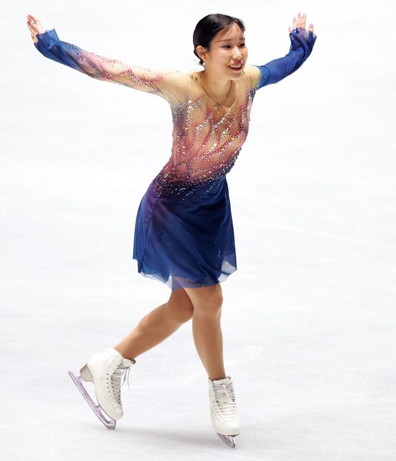 三原舞依選手　氷上に舞う天使儚さと強気の混在が魅力／全日本選手権FS「ジュピター」は127.86点。気力で、ほぼノーミスで演じきった。可憐さ、強さが溢れる愛されスケーターの一人。
