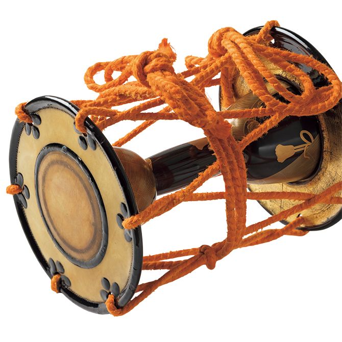 連載「心をほどく、和の調べ」3月「小鼓（こつづみ）」