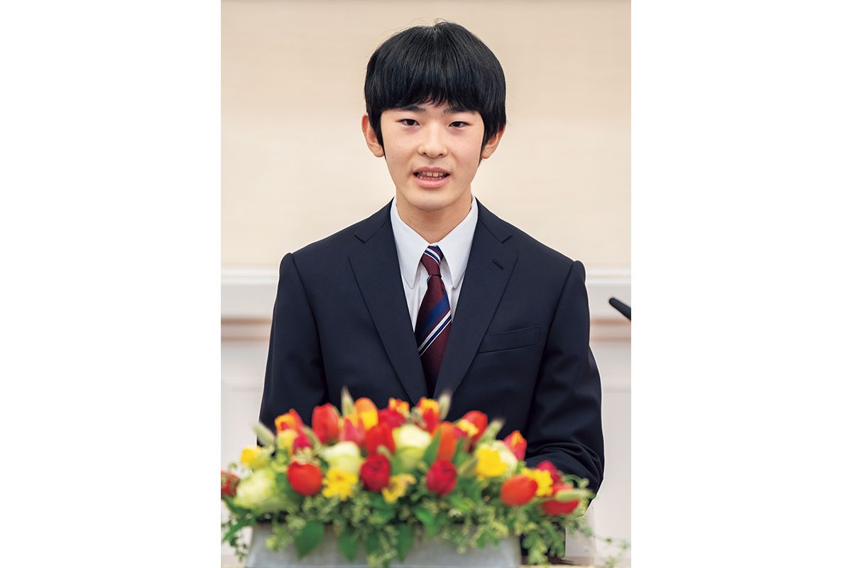 令和7年3月3日　成年をお迎えになって初めての記者会見