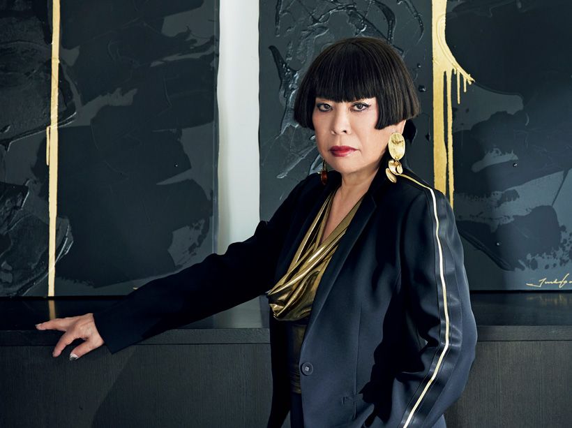 19歳で「装苑賞」を最年少受賞後、22年間パリコレクションに参加。撮影／伊藤彰紀（aosora）