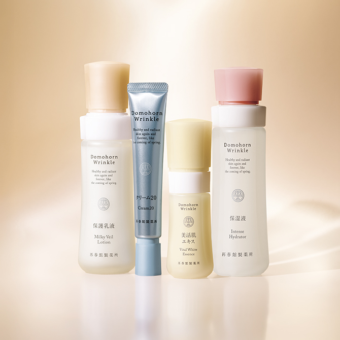 再春館製薬所］「ドモホルンリンクル 基本4点」がバージョンアップ