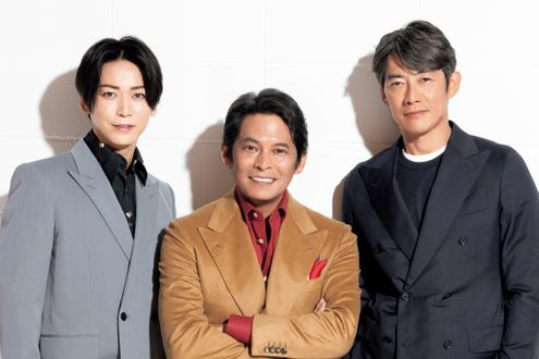 織田裕二さん、反町隆史さん、亀梨和也さん特別インタビュー。連続ドラマ『北方謙三 水滸伝』での壮絶な撮影を振り返ります
