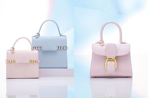 ［デルヴォー］最高峰のオーラをまとう　きものに映える春色バッグ