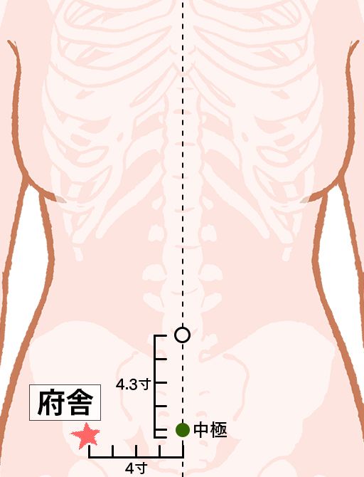 府舎（ふしゃ）：脾経のツボ