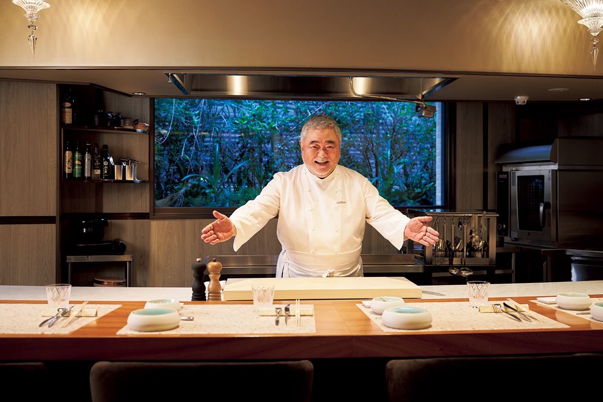 三國清三シェフの集大成の舞台、四ツ谷・三國。“ジャポニゼ” の旅をカウンター席で