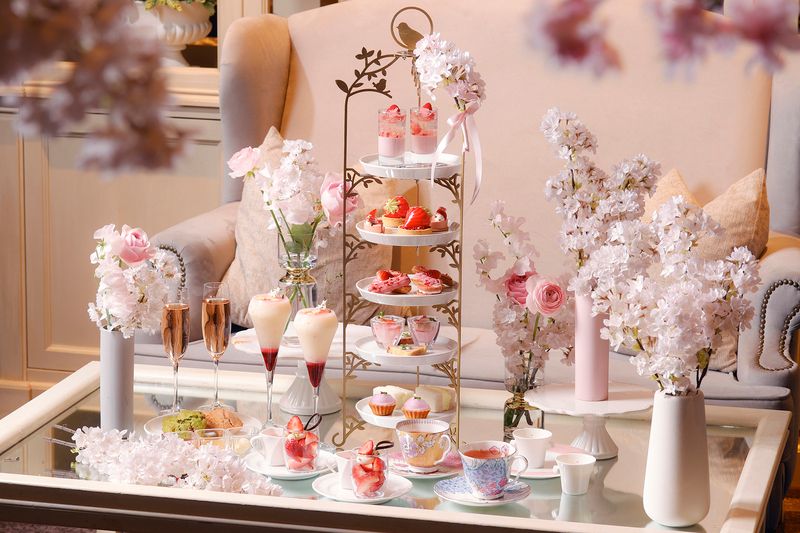 「ストロベリーブロッサムアフタヌーンティー」8,250円