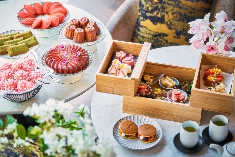 和のアフタヌーンティー「桜 in 東京」平日 9,400円、土日祝  11,000円