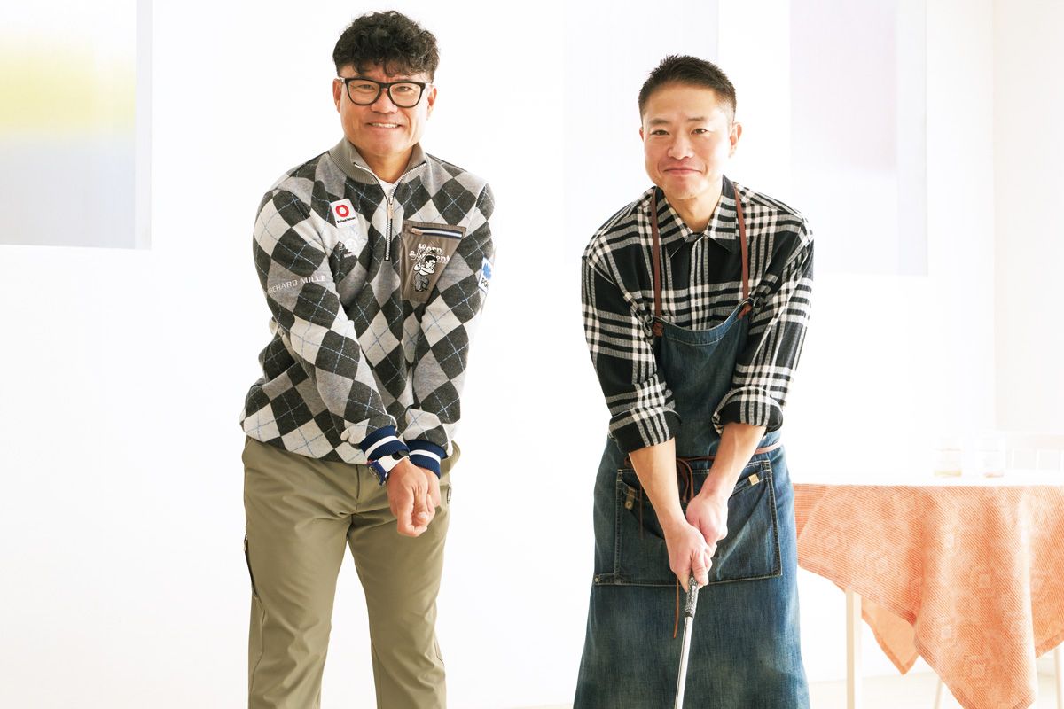 【連載第2回】心平さん流“沖縄メニュー”で、プロゴルファー宮里優作さんをおもてなし