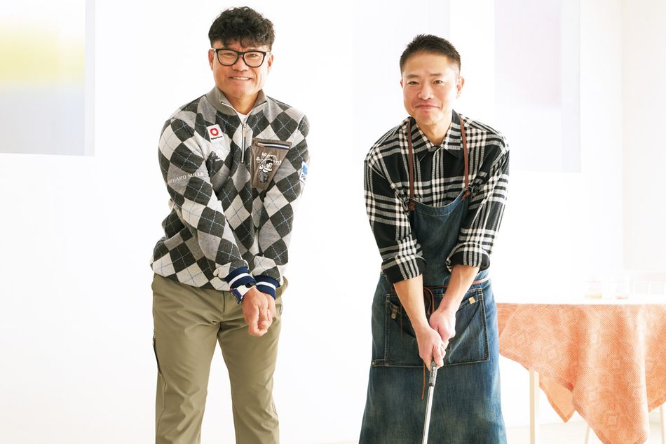 【連載第2回】心平さん流“沖縄メニュー”で、プロゴルファー宮里優作さんをおもてなし