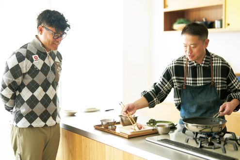 【後編】プロゴルファー宮里優作さんリクエストの「茶碗蒸し」と「ドライカレー」を心平さん流で