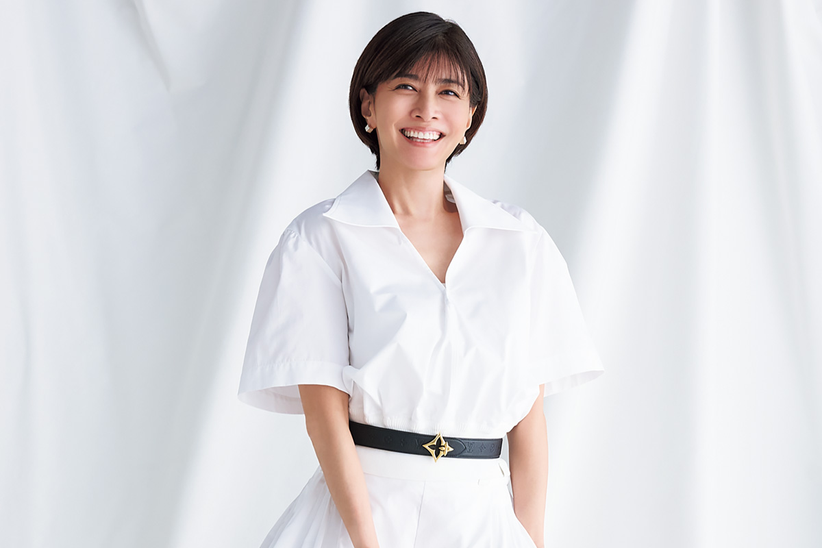内田有紀さんが着こなす最新トップメゾン～ルイ・ヴィトン／2026年春夏