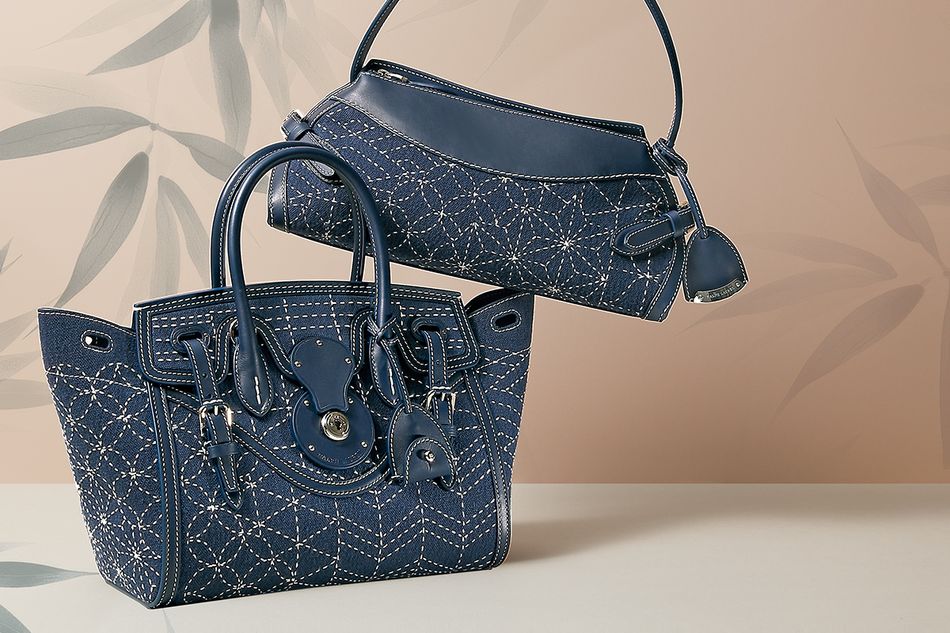 「ラルフローレン表参道」の20周年を祝う伝統技術とのコラボレーションバッグ