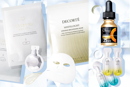 一度の使用で透明感や美白ケアの手応えを感じたい人におすすめの集中ケアコスメ