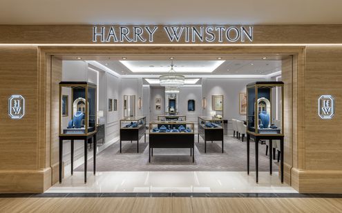 ハリー・ウィンストン阪急梅田店がリニューアル。新作の世界先行販売も