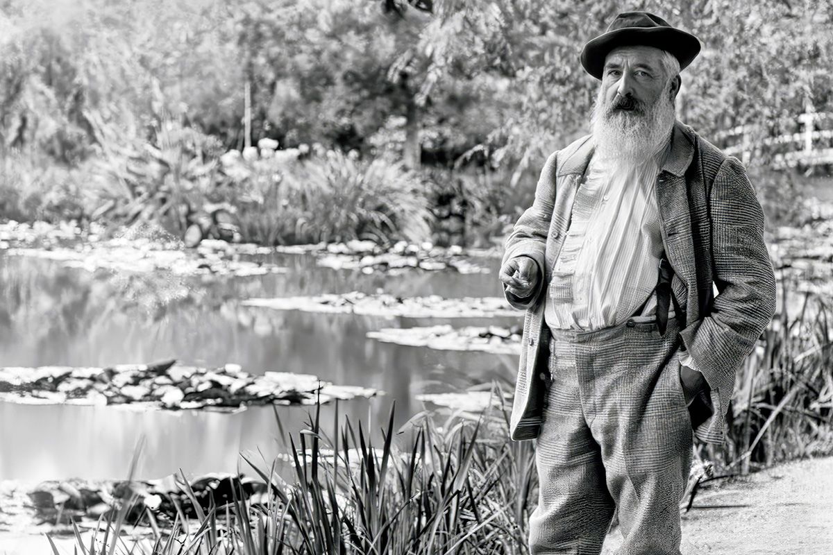 近代化が進む時代を生きたモネ。変わりゆく時代に自身も居を移しながら描き続けた